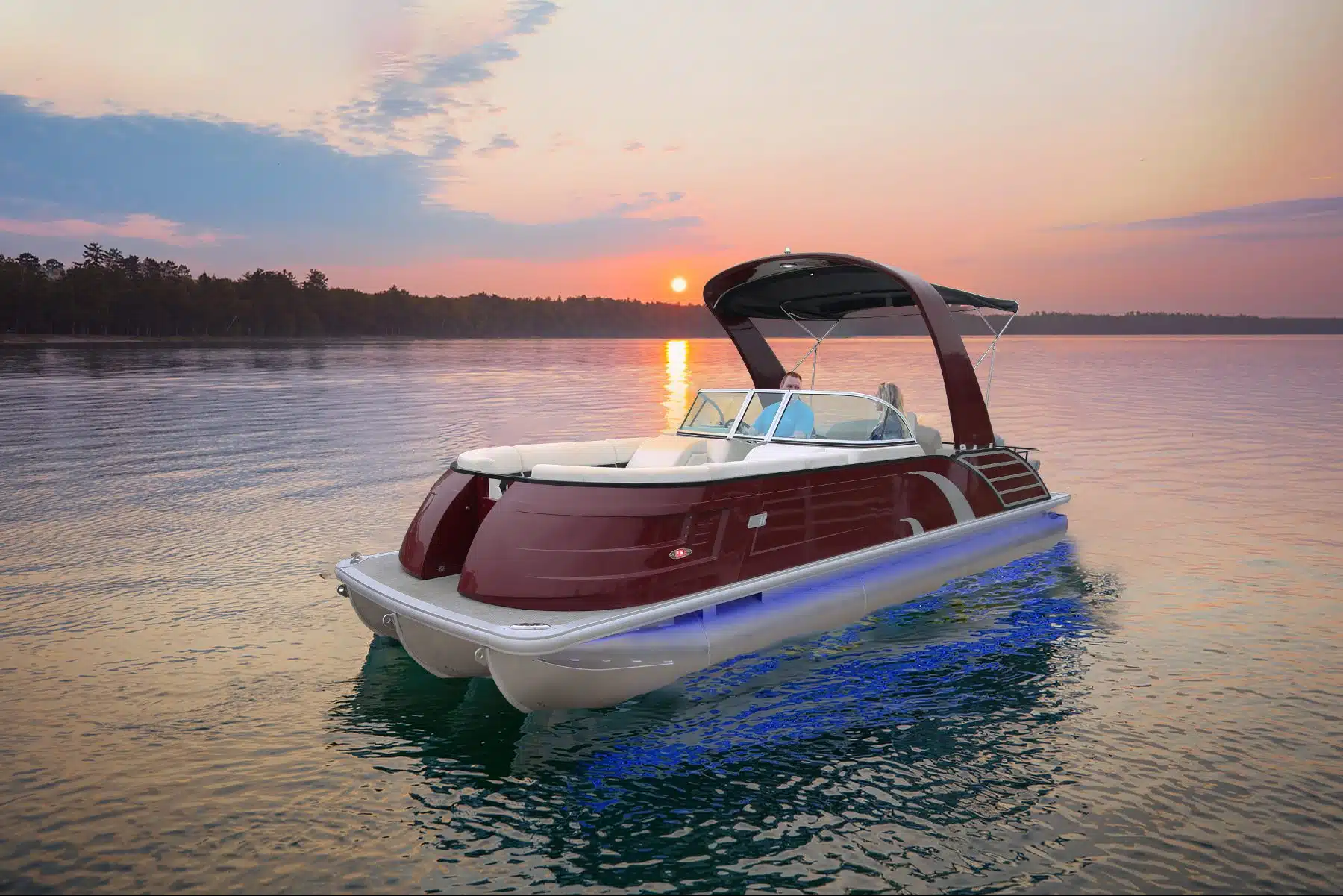 Kinocean Electric Party Barge Pontoon Boat Aluminum with Motor for Sale -  China Pontoon Boat Accessories and Pontoons for Pontoon Boat price